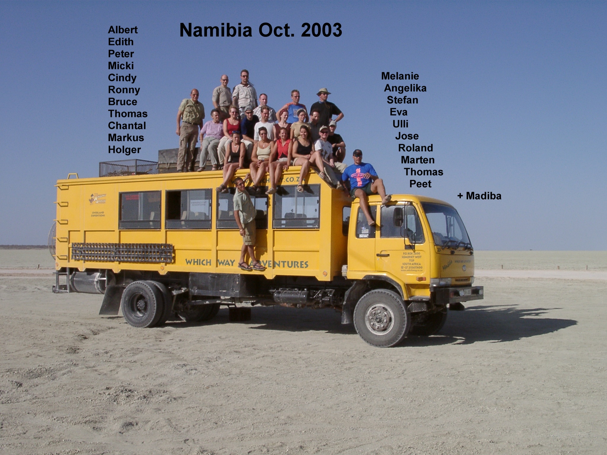 Namibia October 2003
